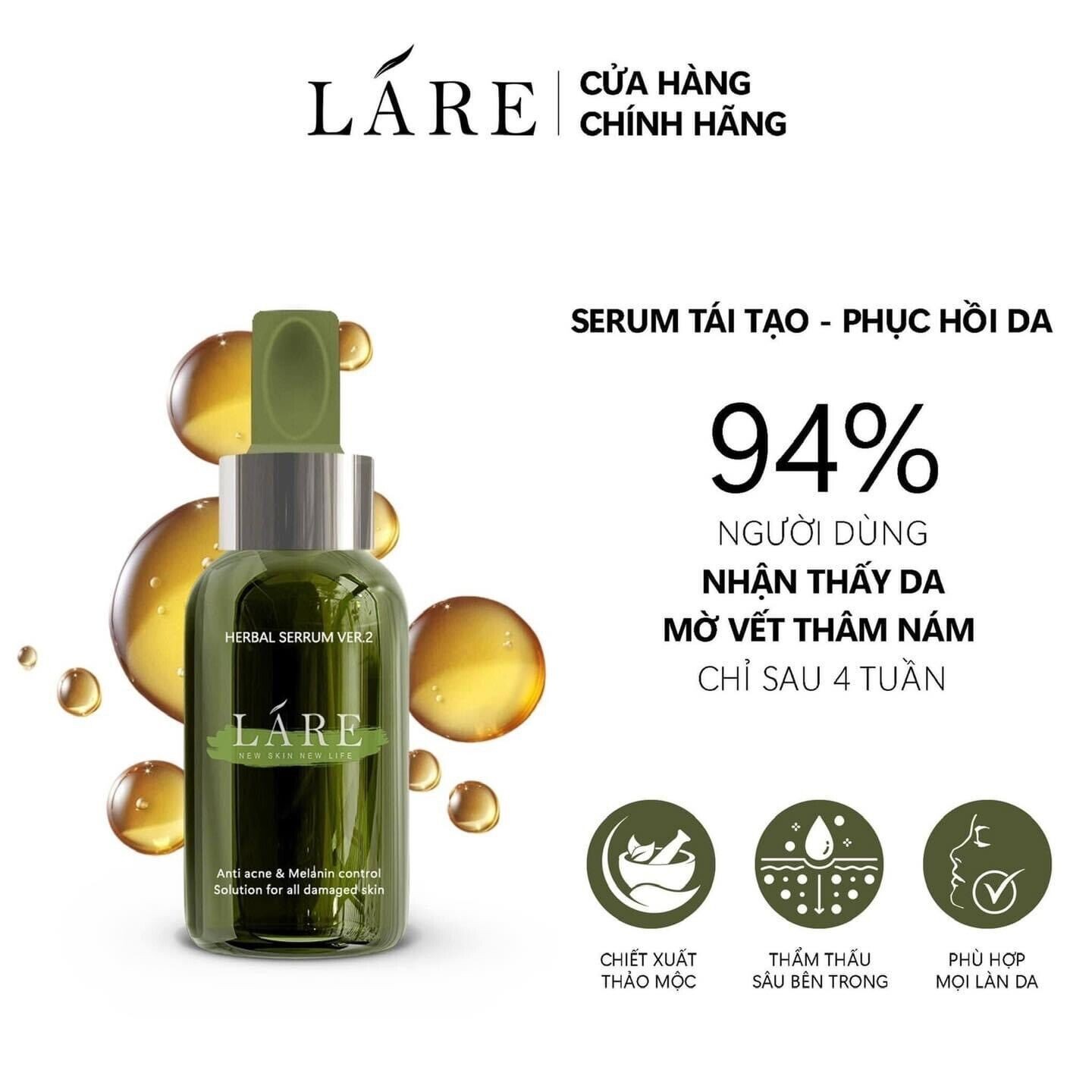 SALE 30%_My Pham Thanh Duoc_ Serum LARE Version 2_New 100%